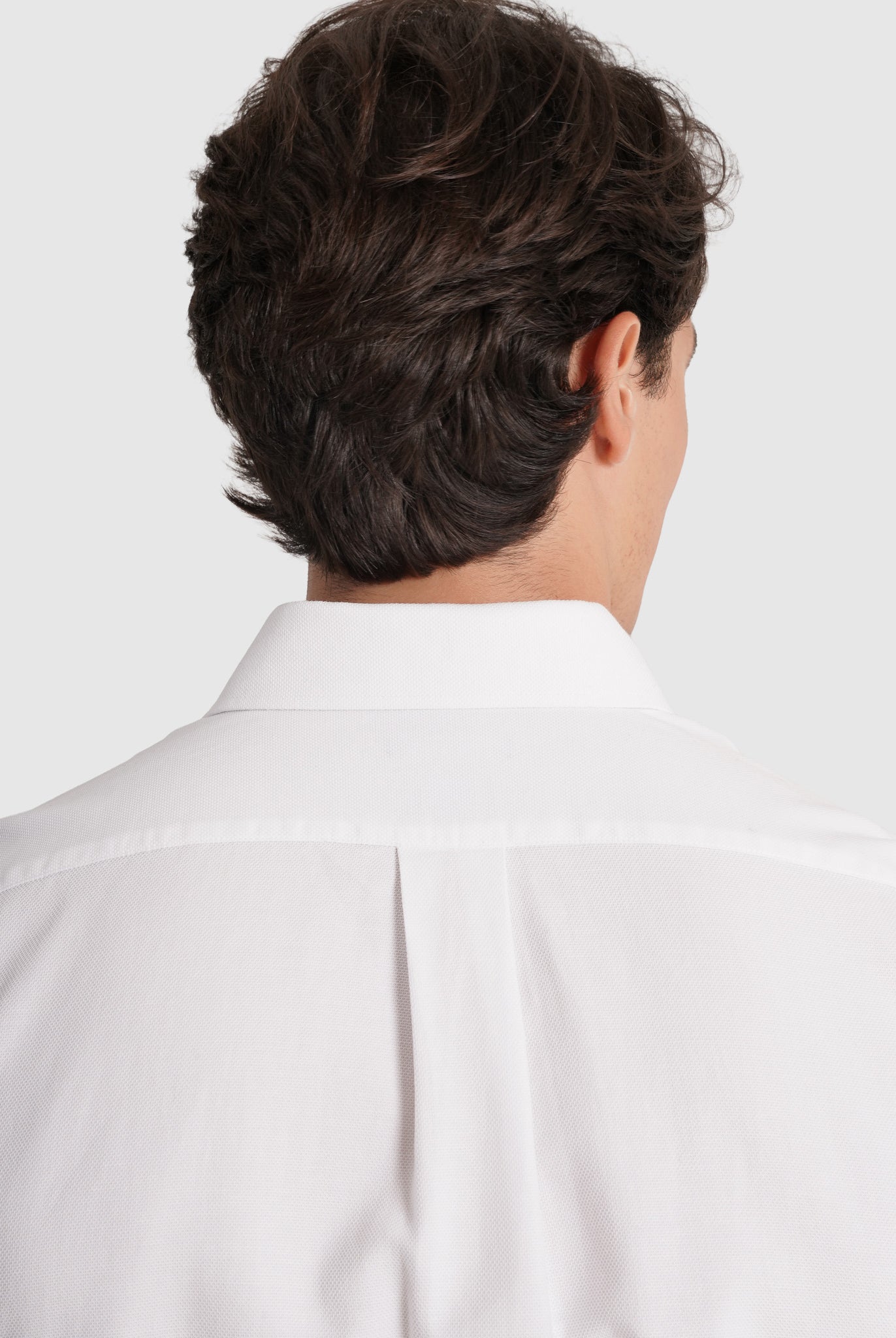 CAMISA ALGODÃO BRANCA MANGA COMPRIDA REGULAR FIT MR. BLUE