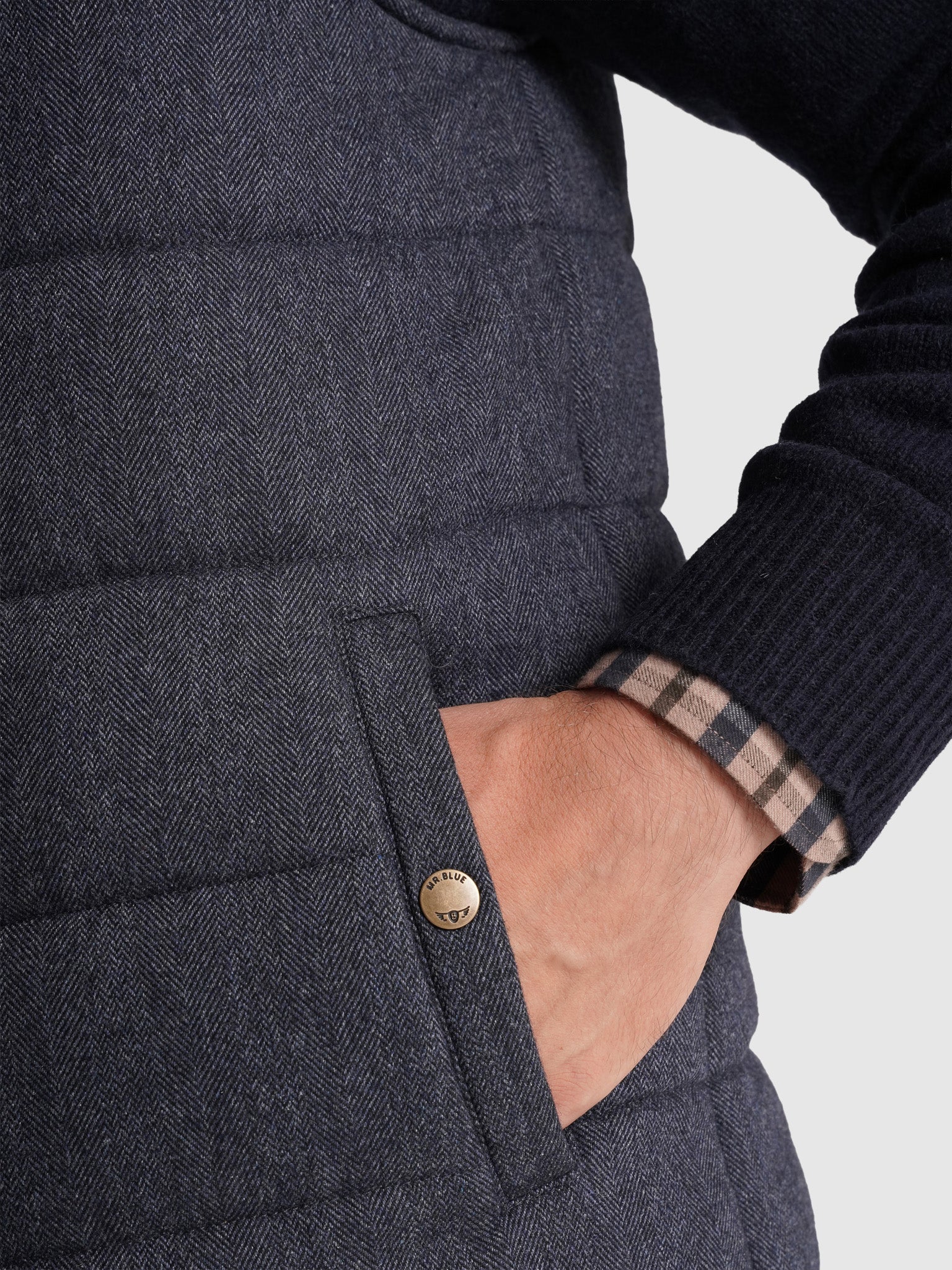 BLUE JACKET REGULAR FIT MR. BLUE