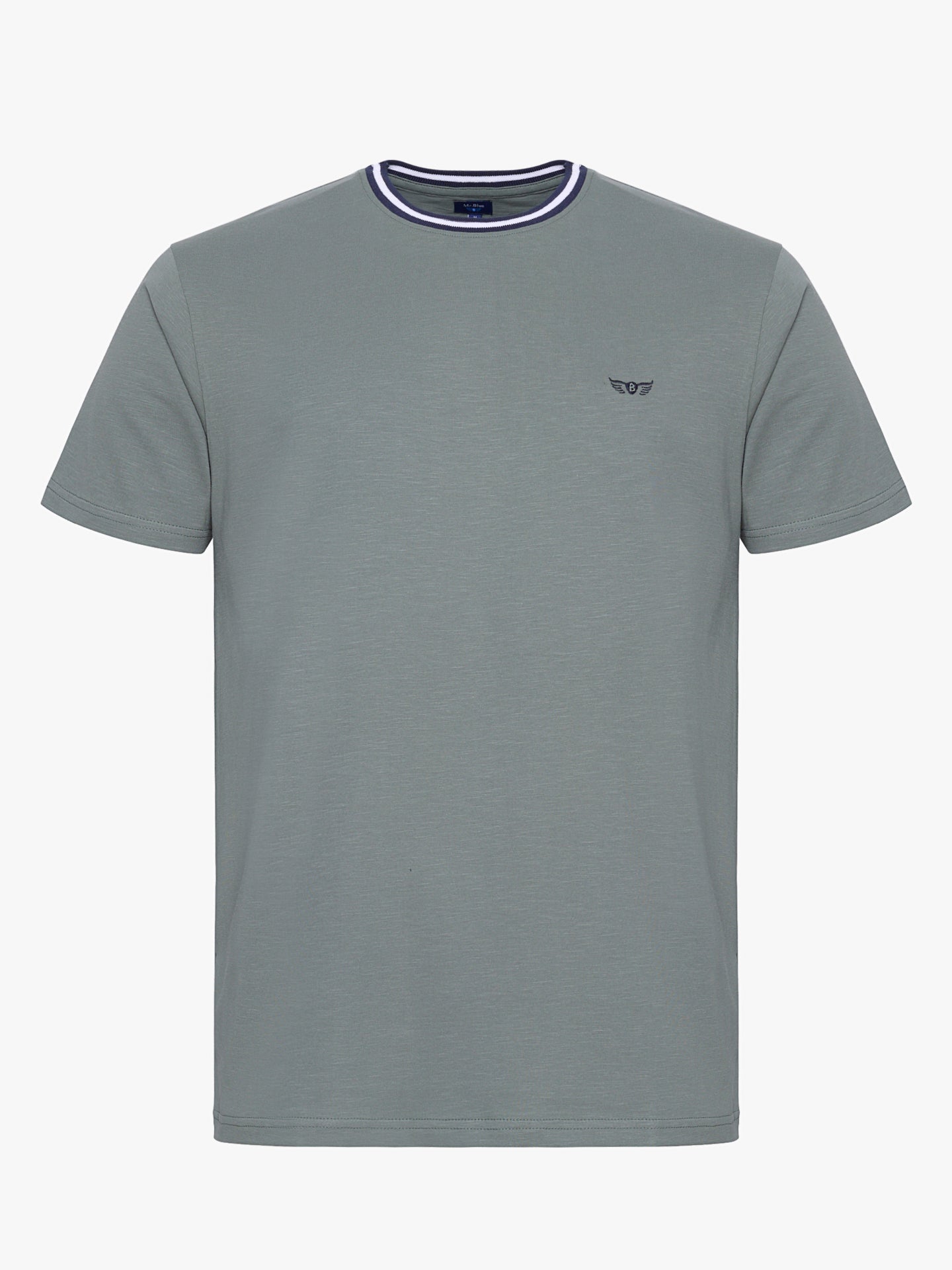 CAMISETA VERDE MANGA CORTA REGULAR FIT MR. AZUL