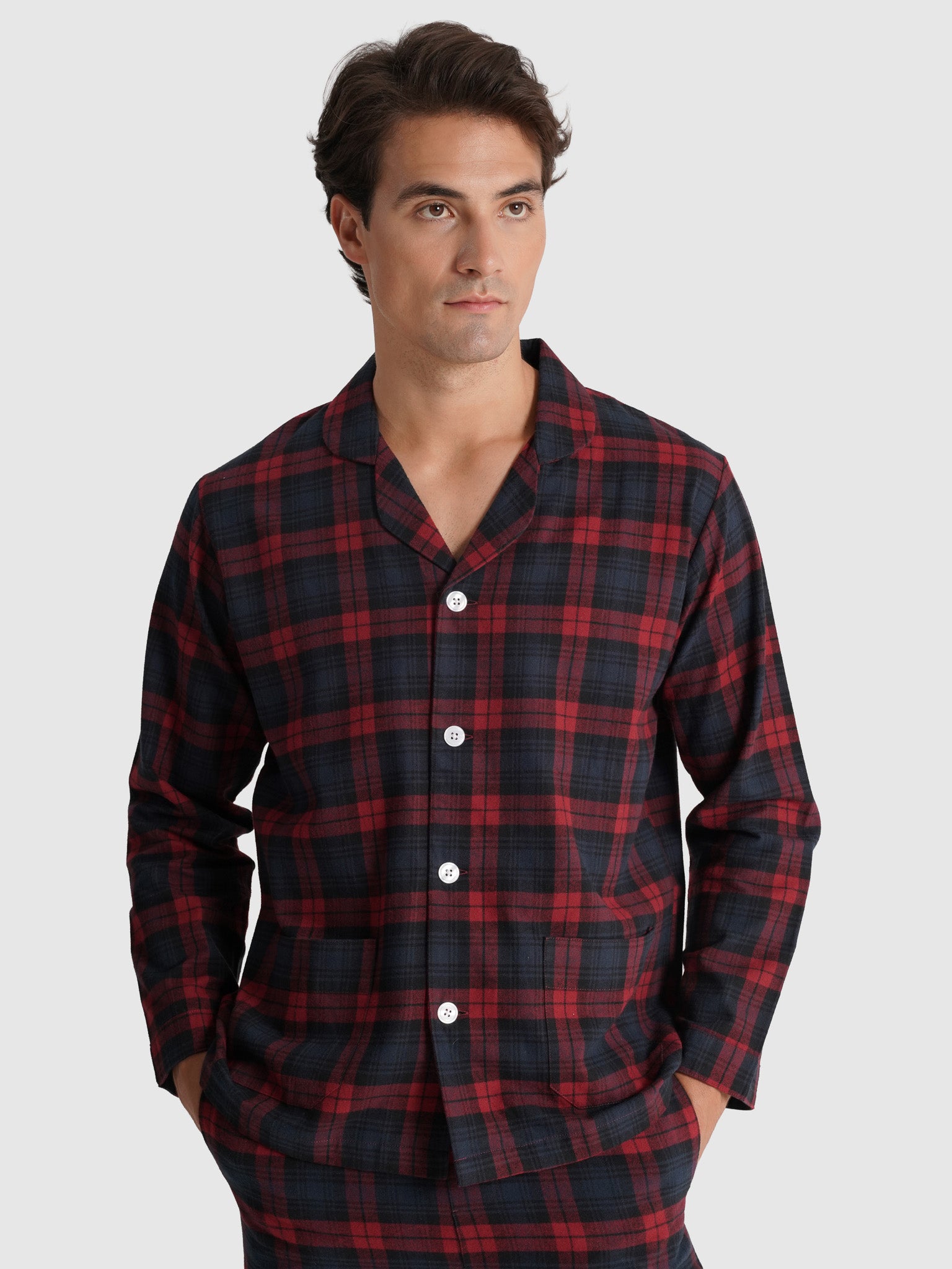 BLUE PAJAMA LONG SLEEVE CLASSIC FIT MR. BLUE