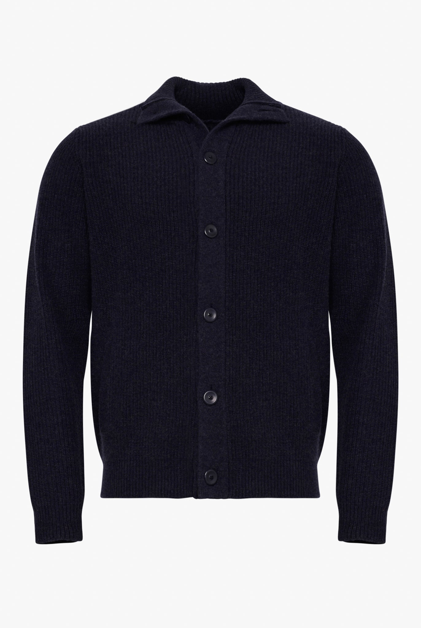 Pullover Lã Merino Azul Manga Comprida Regular Fit Mr. Blue