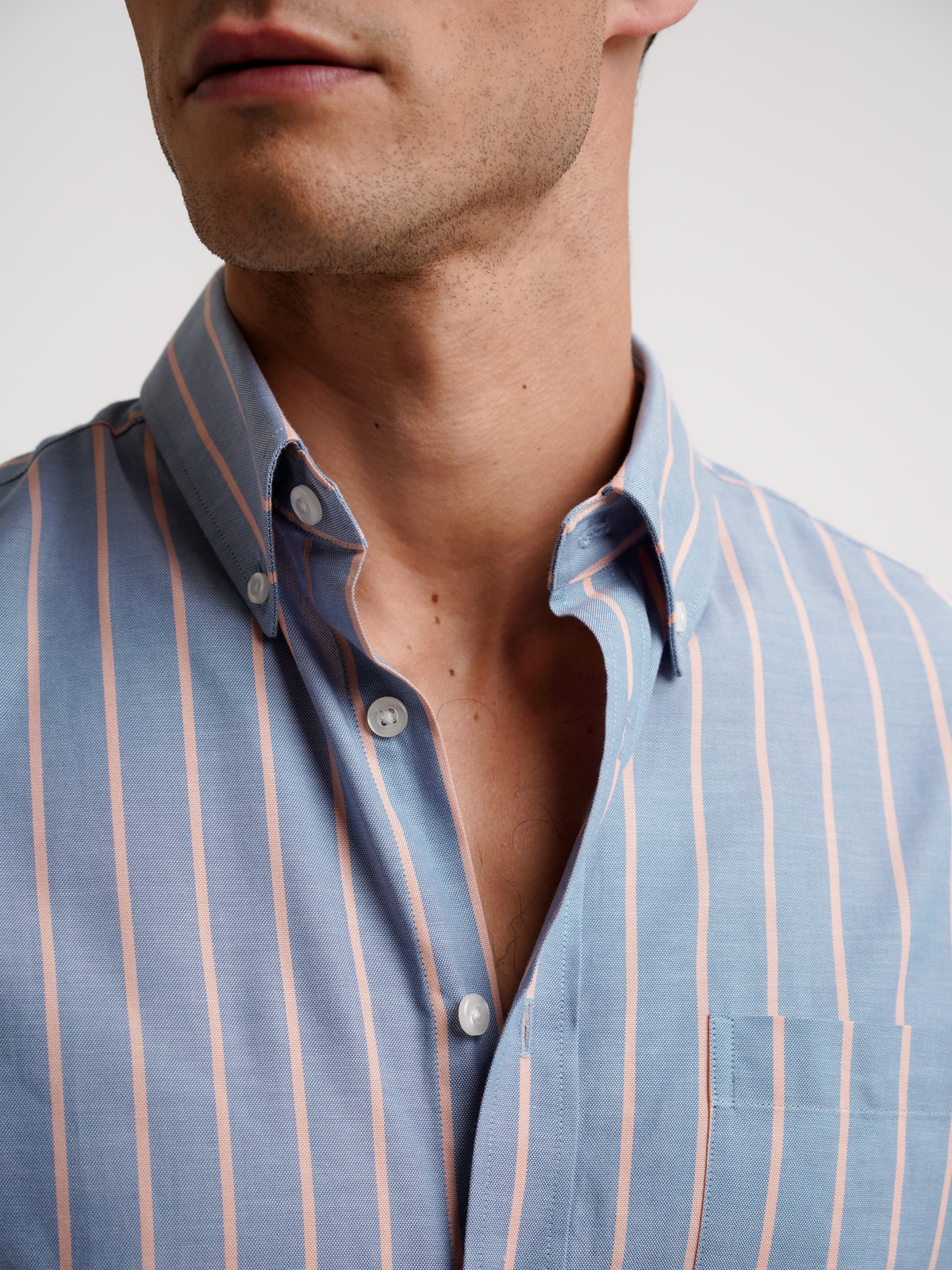 Mr. Blue Regular Fit Oxford Blue Shirt