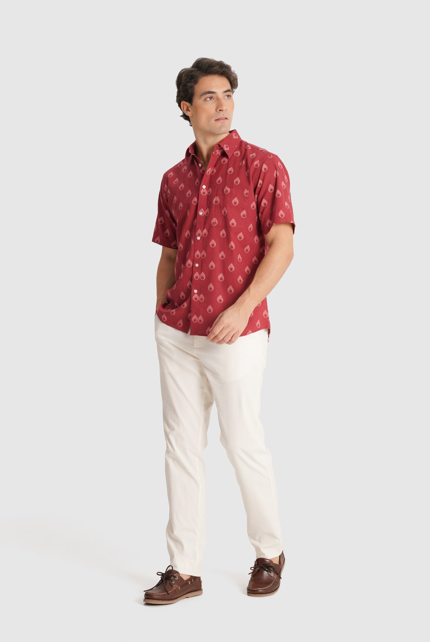 CAMISA CRU MANGA CURTA REGULAR FIT MR. BLUE