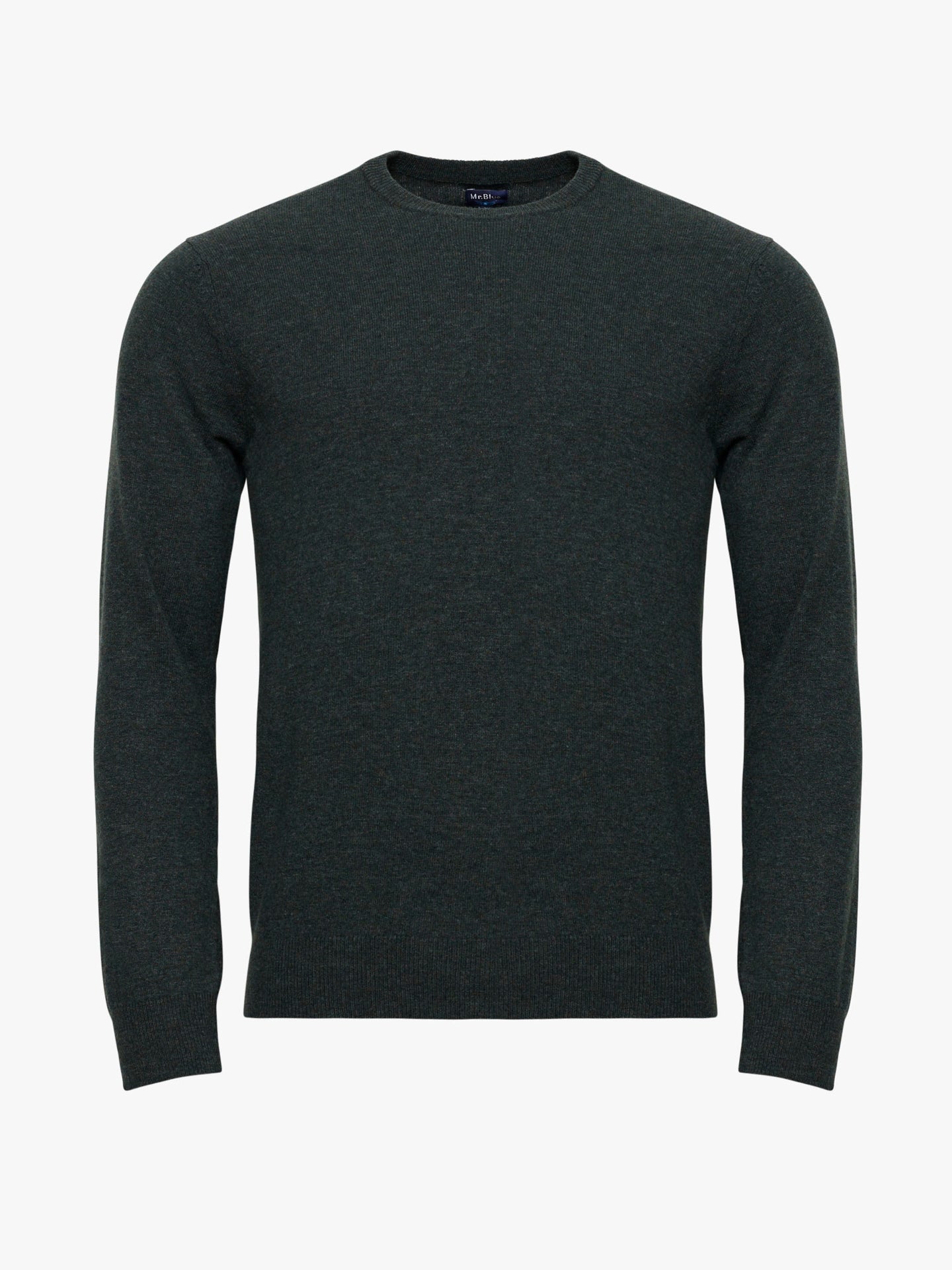 PULLOVER FINO VERDE REGULAR FIT MR. BLUE