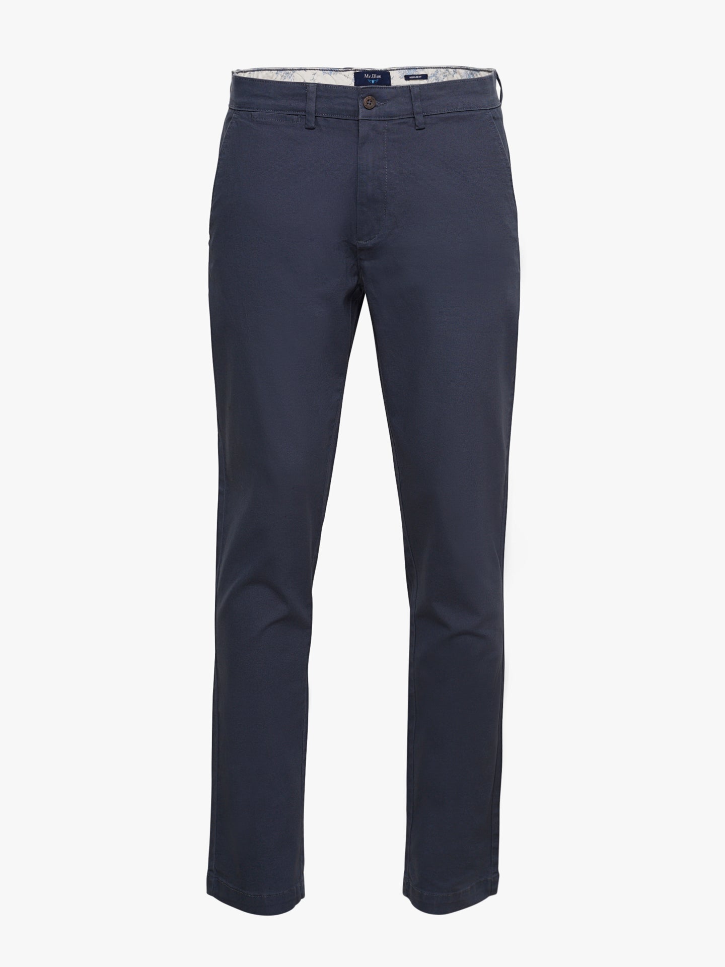 PANTALÓN ESTRUCTURA AZUL REGULAR FIT MR. AZUL