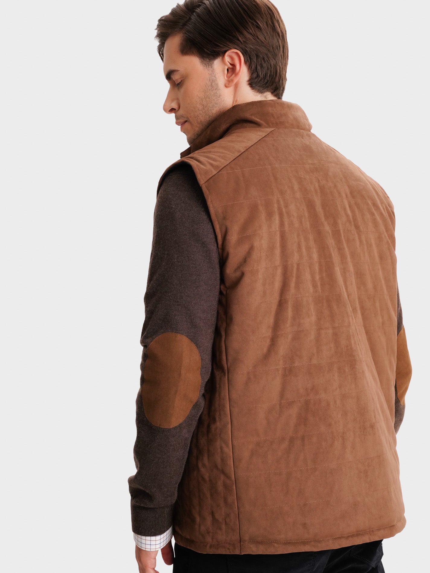 BROWN JACKET REGULAR FIT MR. BLUE