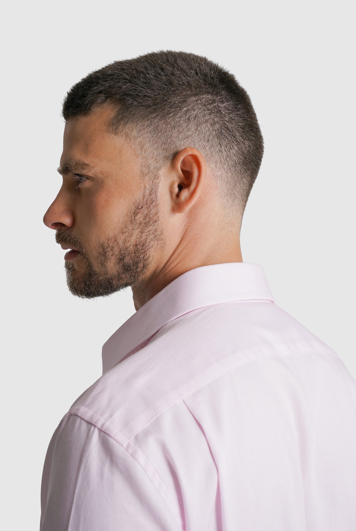 CAMISA DOBBY CLASSIC FIT ROSA LISA MR. BLUE