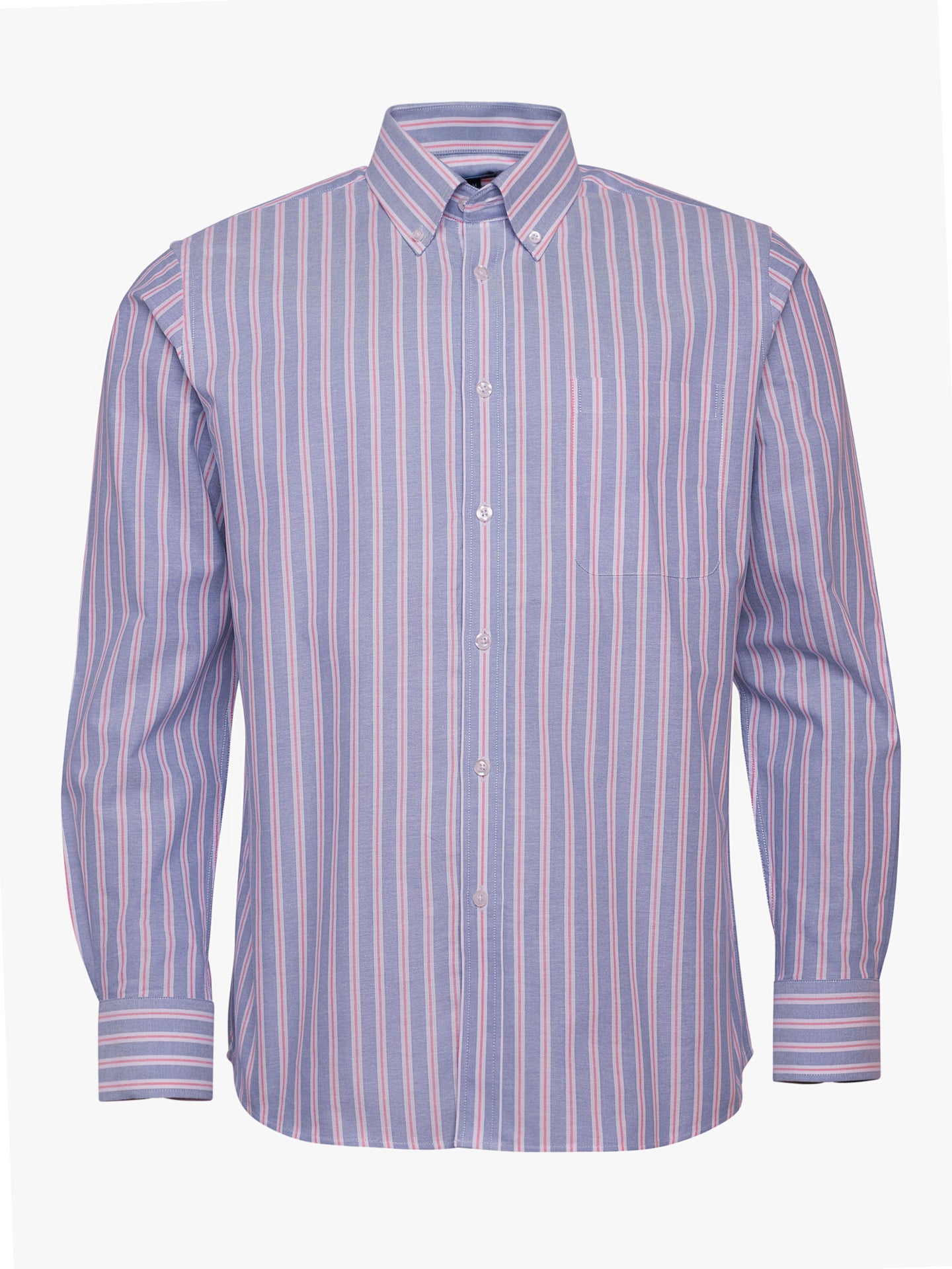Mr. Blue Regular Fit Oxford Blue Shirt