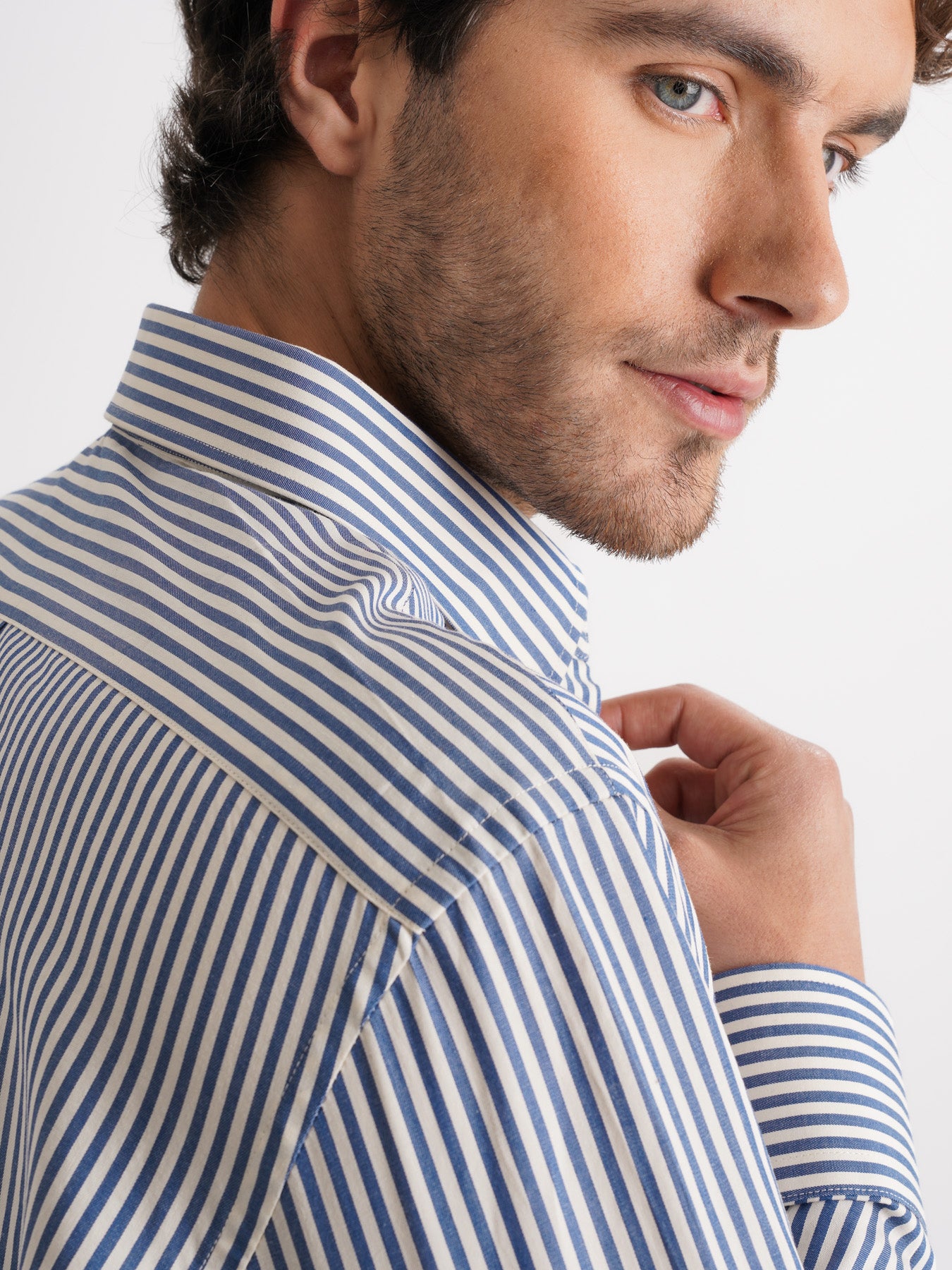 Mr. Blue Regular Fit Twill Shirt