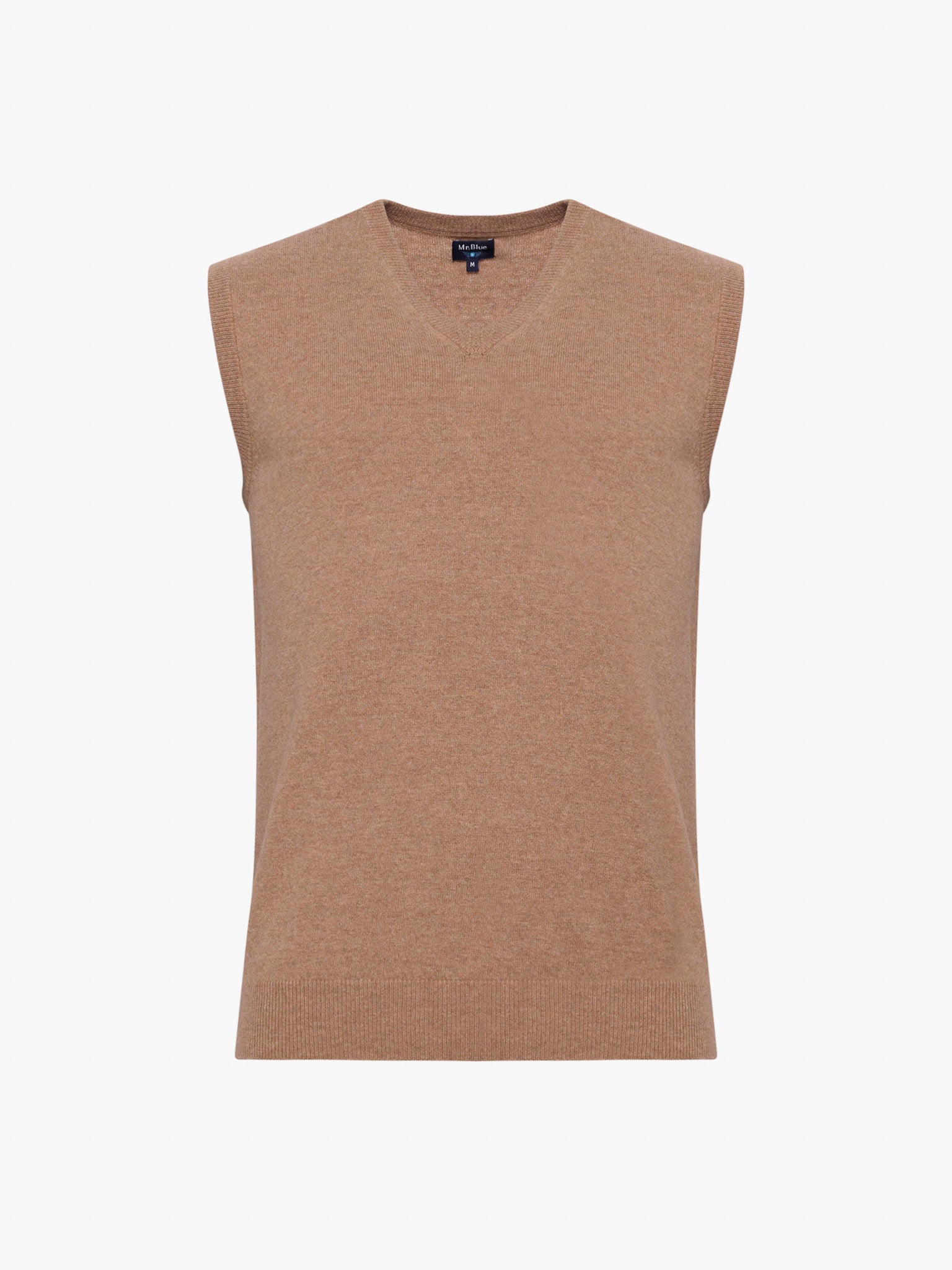 PULLOVER LÃ BEGE MANGA CURTA REGULAR FIT MR. BLUE