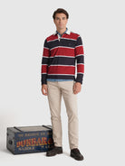 RUGBY ALGODÓN AZUL MANGA LARGA REGULAR FIT MR. AZUL