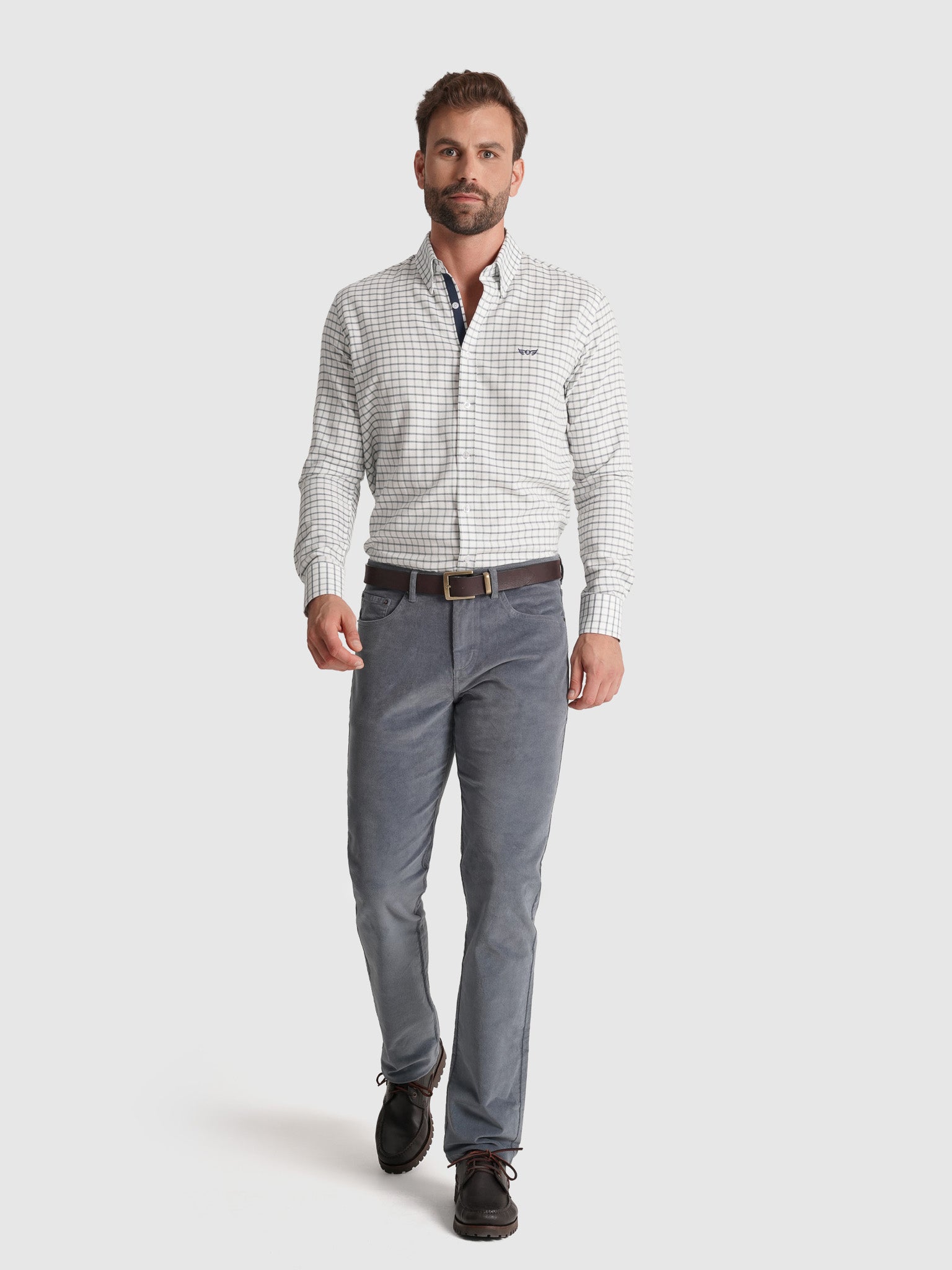 ALGODÓN AZUL SLIM FIT MR. AZUL