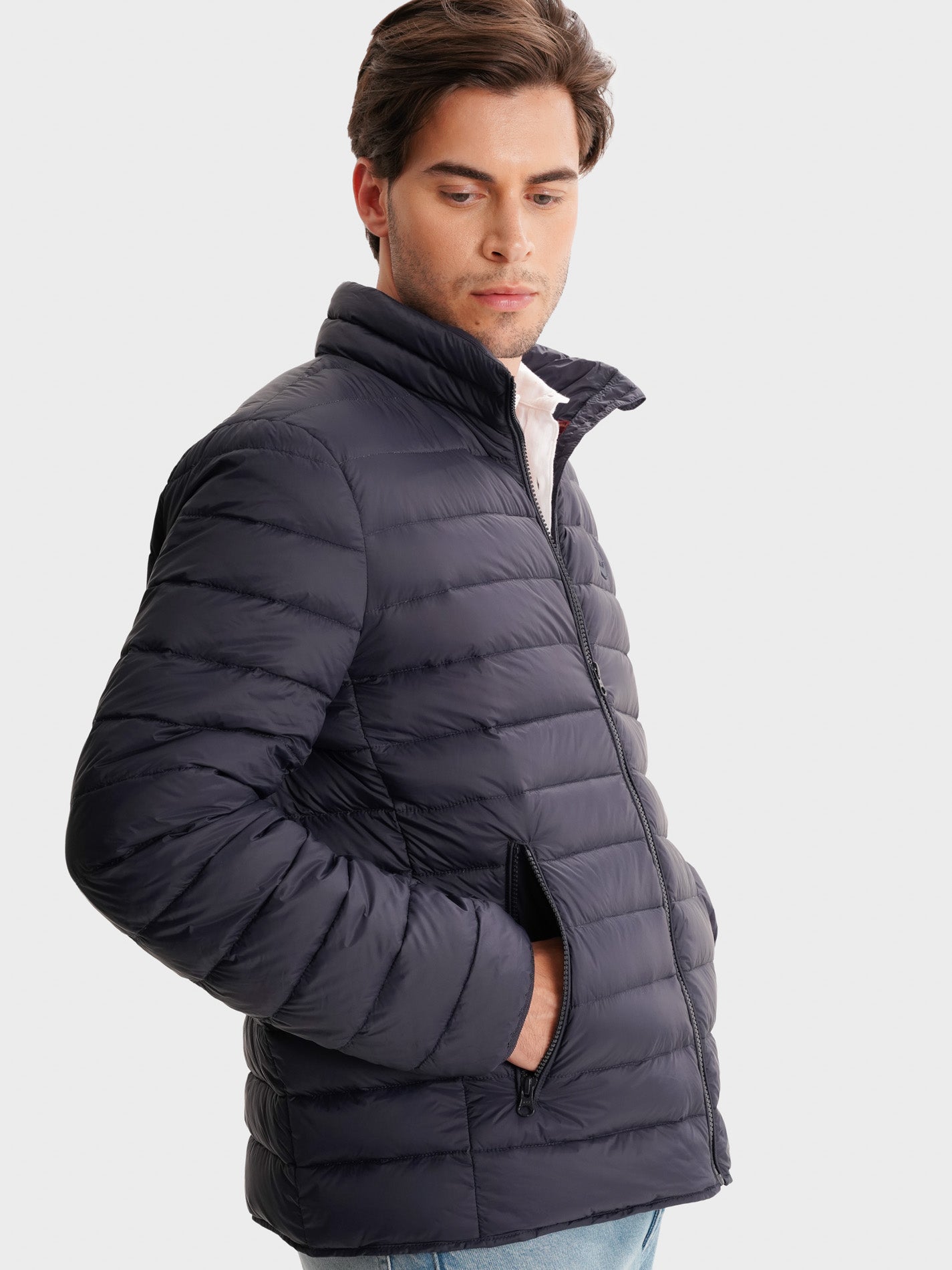 BLUSÃO AZUL REGULAR FIT MR. BLUE