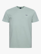 T-SHIRT ALGODÃO VERDE MANGA CURTA REGULAR FIT MR. BLUE