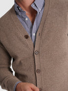 PULLOVER LÃ BEGE MANGA COMPRIDA REGULAR FIT MR. BLUE