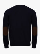BLUE WOOL PULLOVER LONG SLEEVE REGULAR FIT MR. BLUE