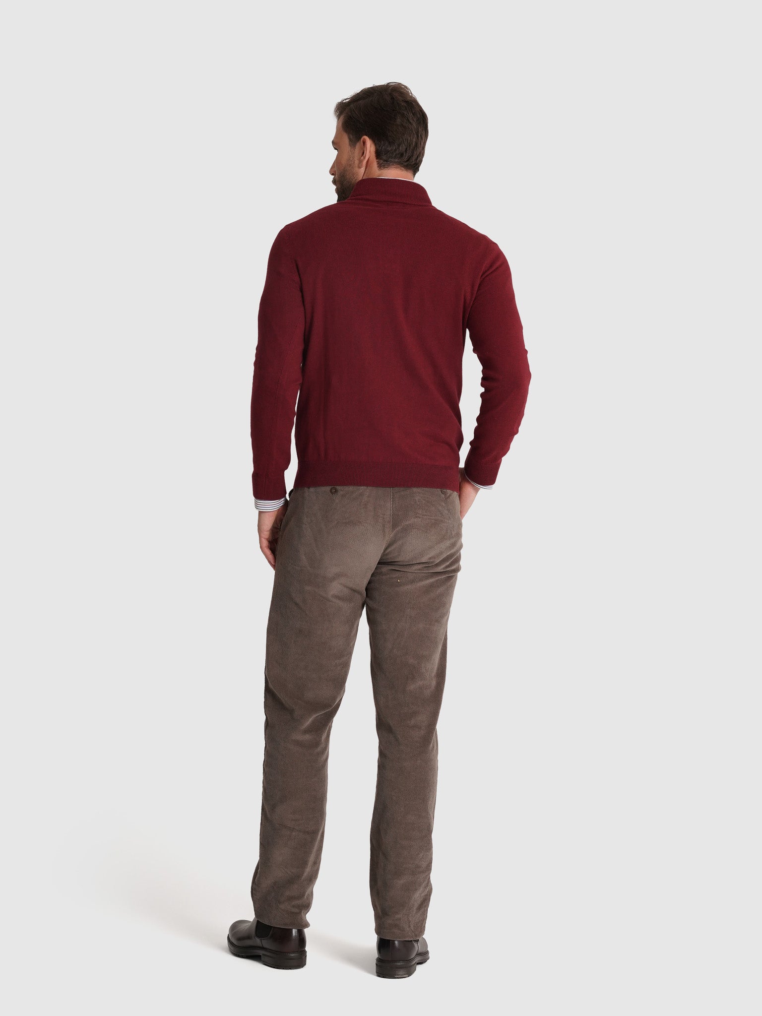 PULLOVER CAXEMIRA MANGA COMPRIDA REGULAR FIT MR. BLUE