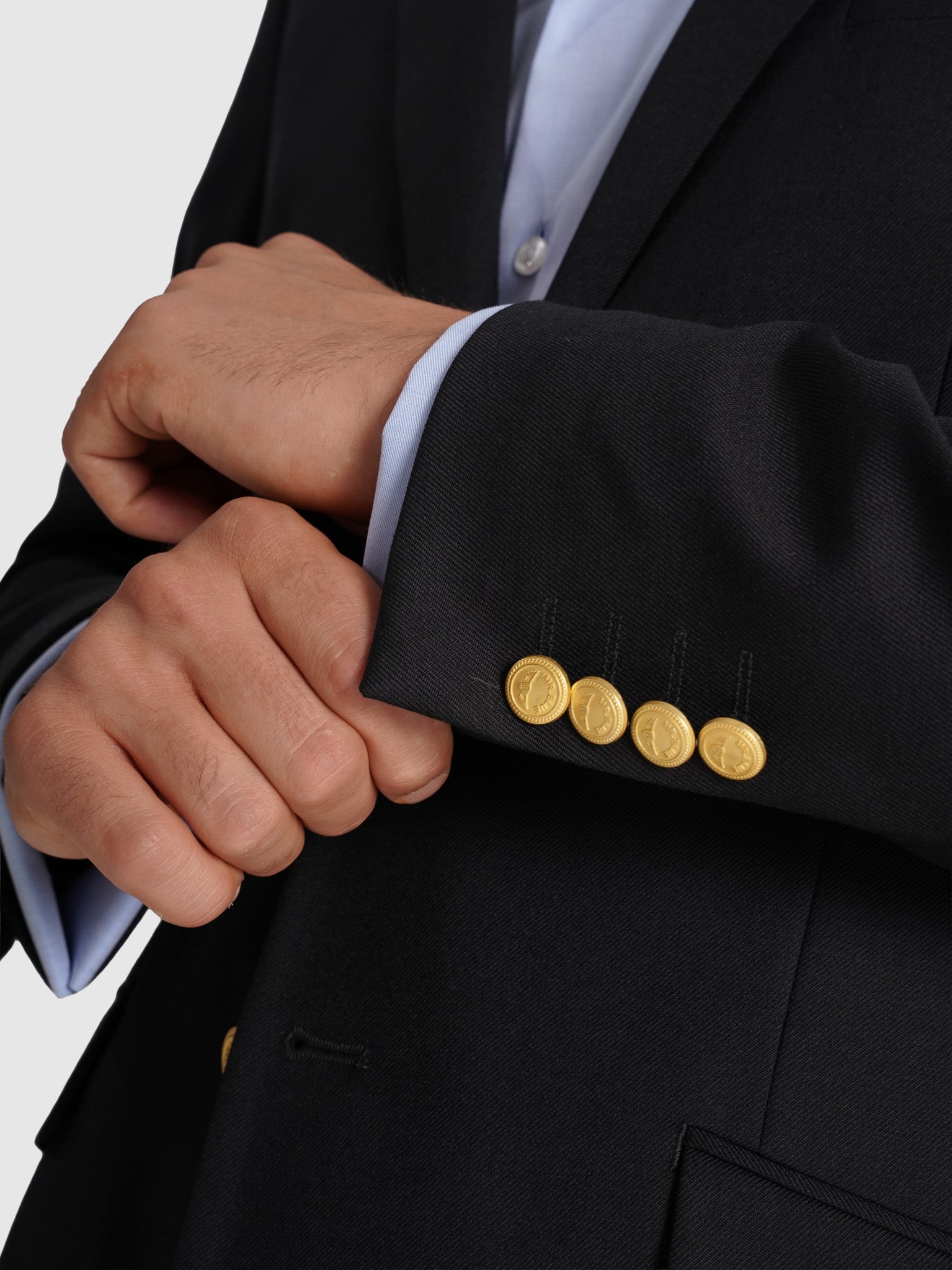 BLAZER AZUL MANGA COMPRIDA REGULAR FIT MR. BLUE