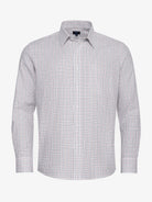 CAMISA ALGODÓN CAMEL MANGA LARGA REGULAR FIT MR. AZUL