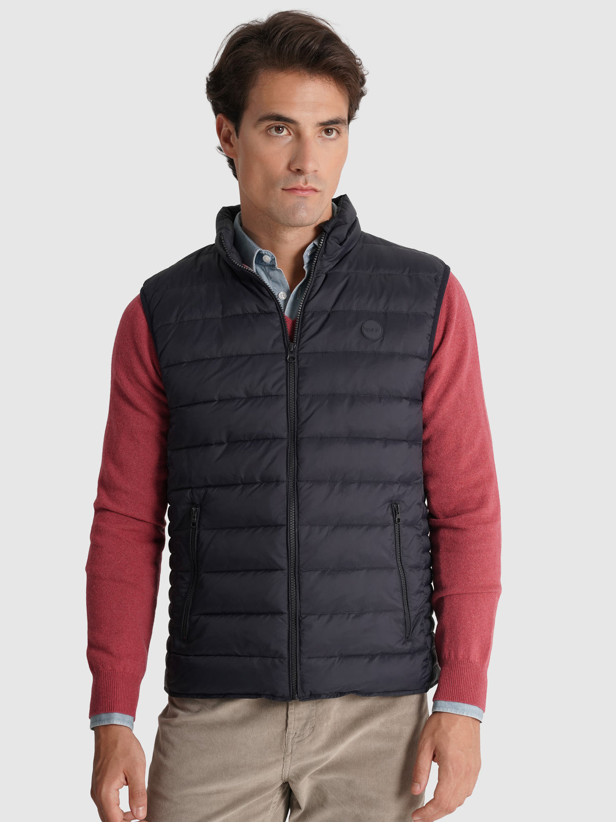 BLUSÃO AZUL REGULAR FIT MR. BLUE