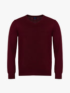 PULLOVER CAXEMIRA BORDEAUX MANGA COMPRIDA REGULAR FIT MR. BLUE