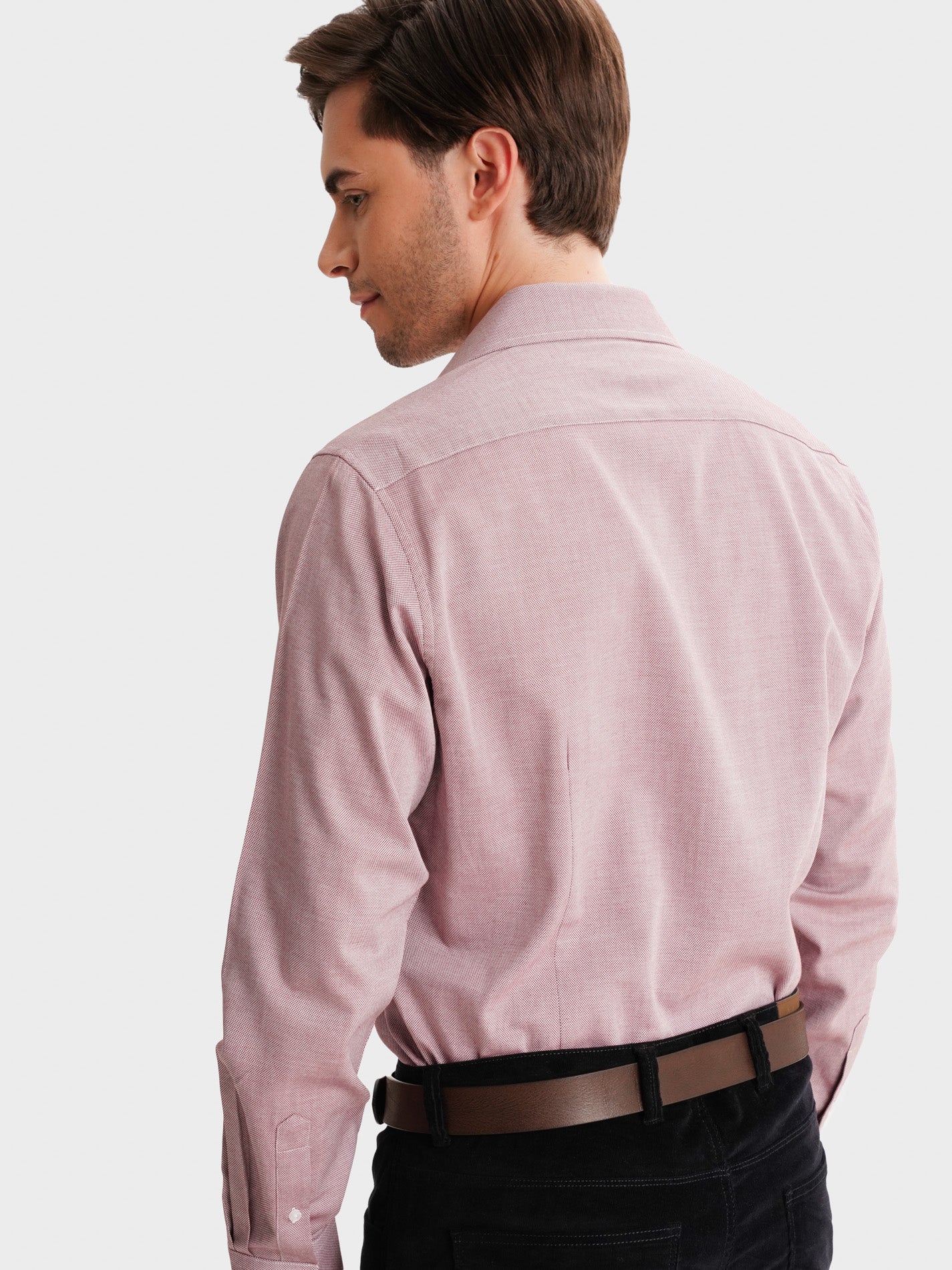 CAMISA VERMELHA SLIM FIT MR. BLUE