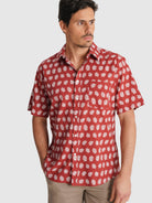 CAMISA ROSA MANGA CURTA REGULAR FIT MR. BLUE