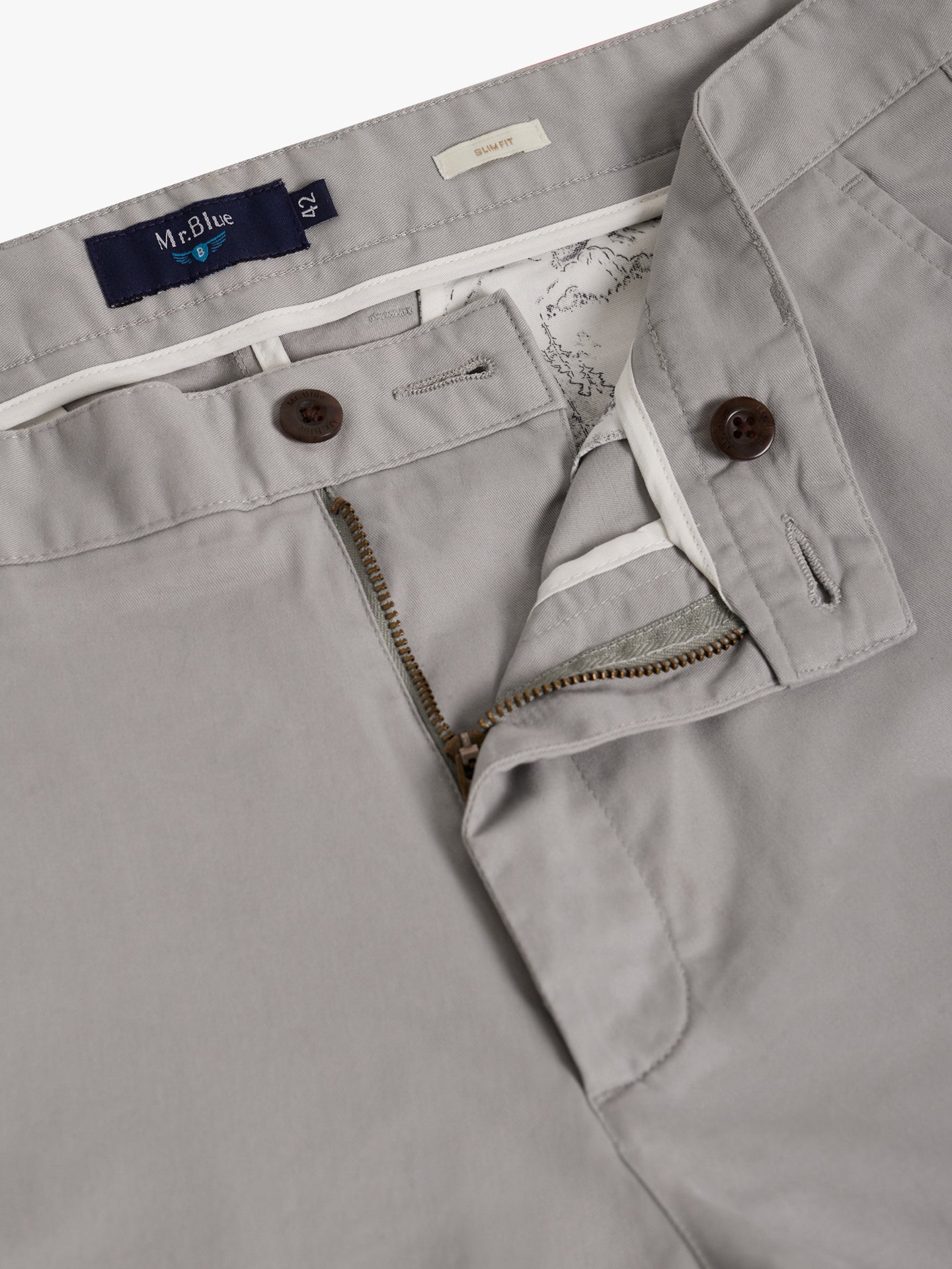GRIS SLIM FIT MR. AZUL