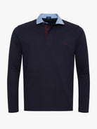 RUGBY ALGODÓN AZUL MANGA LARGA REGULAR FIT MR. AZUL