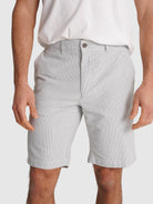 BERMUDA OXFORD VERDES REGULAR FIT MR. BLUE