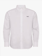 WHITE SLIM FIT MR SHIRT. BLUE