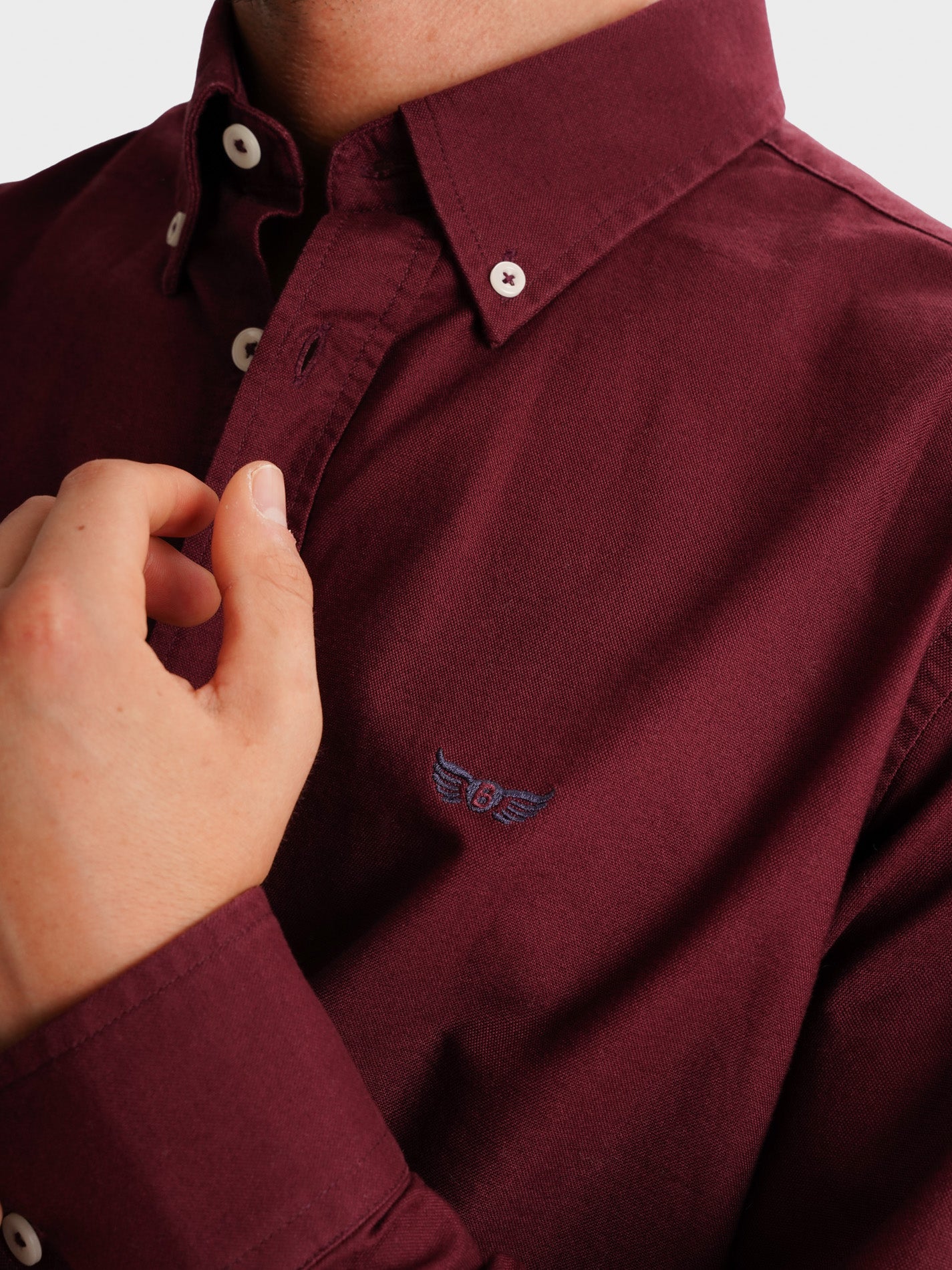 RED REGULAR FIT MR SHIRT. BLUE