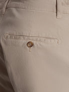 BEIGE REGULAR FIT TROUSERS MARK BELLUCCI