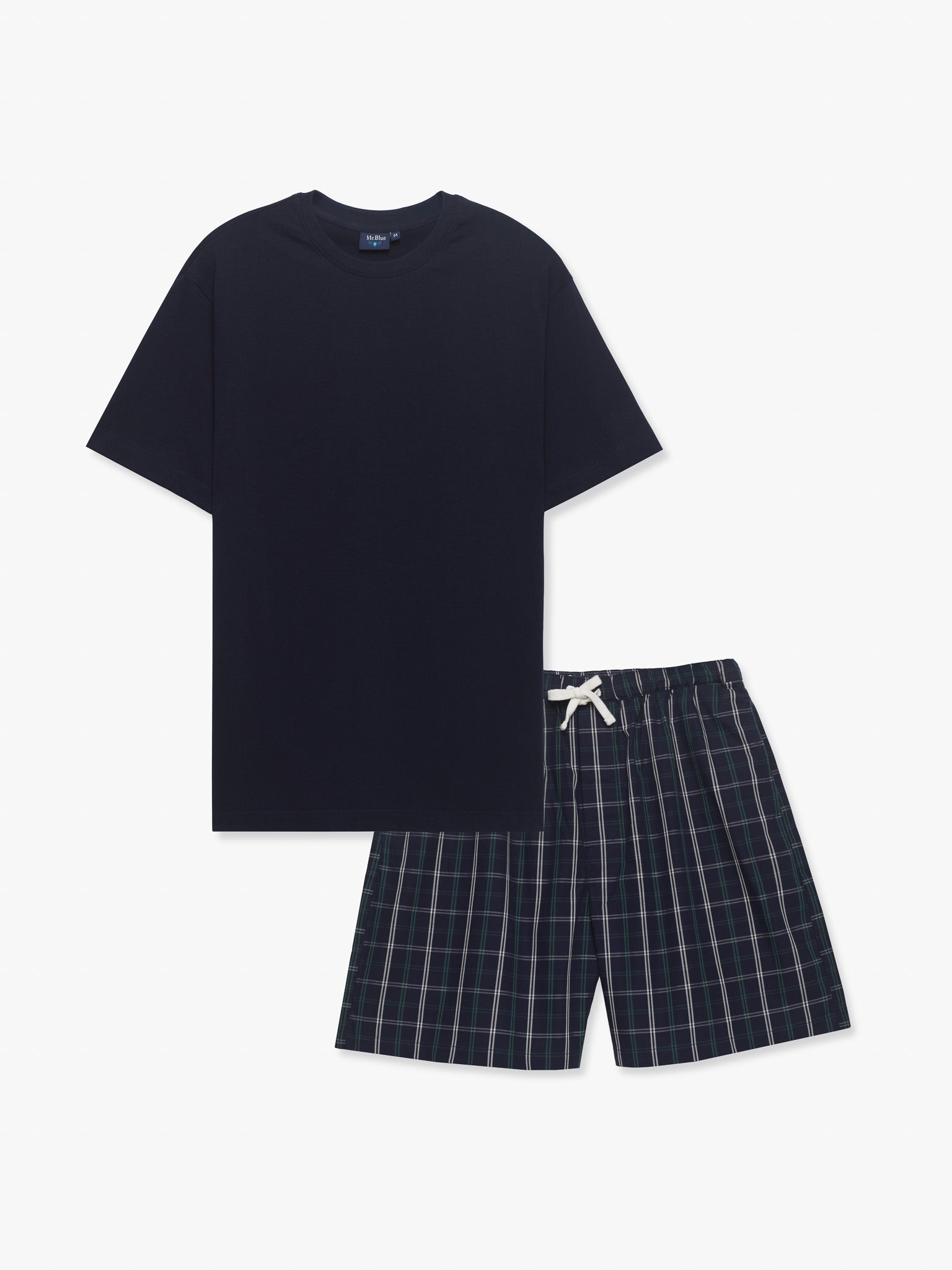 PIJAMA AZUL MANGA CURTA REGULAR FIT MR. BLUE