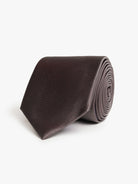 CORBATA DE SEDA NEGRA SR. AZUL