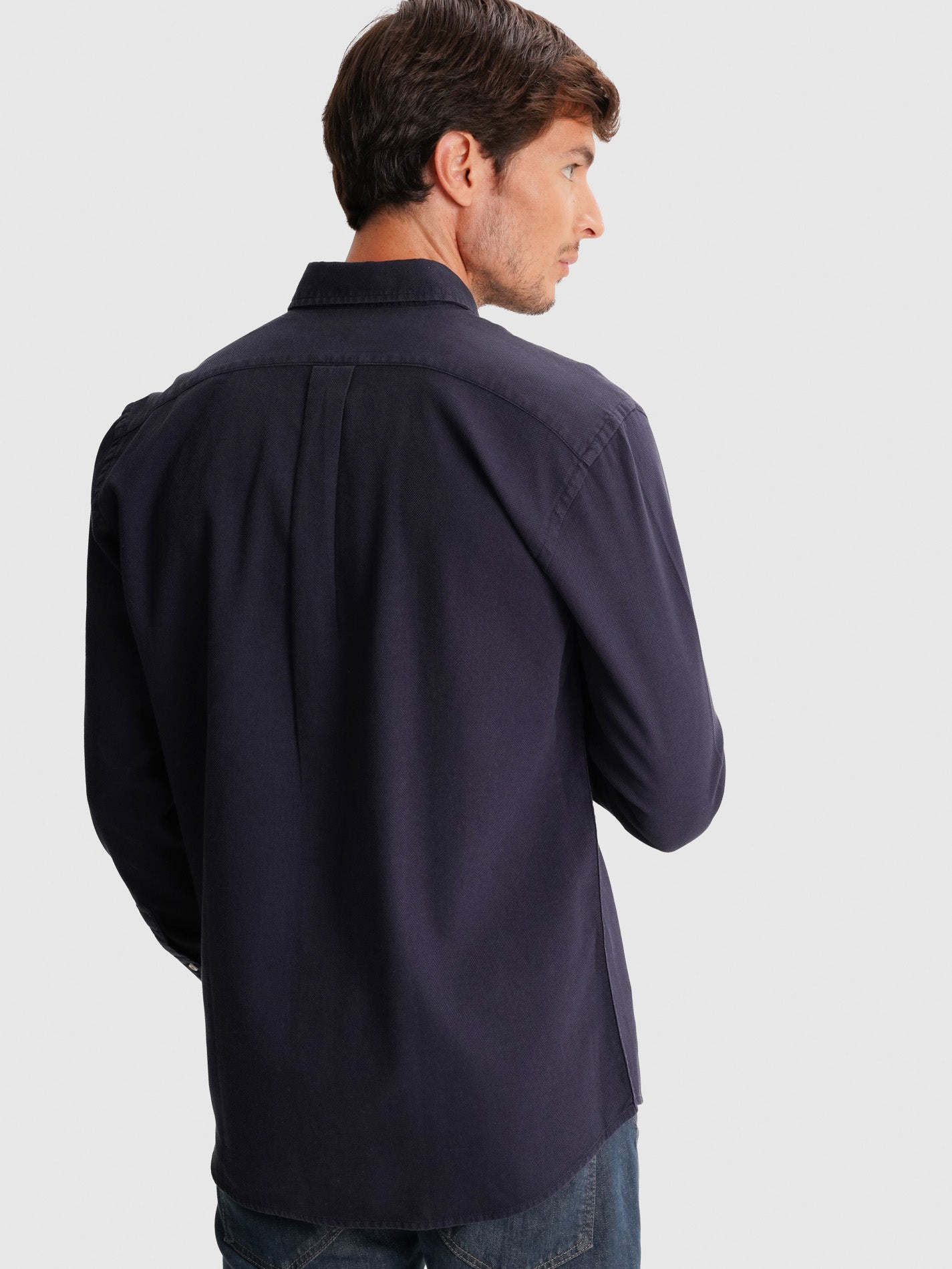 CAMISA MR AZUL REGULAR FIT. AZUL