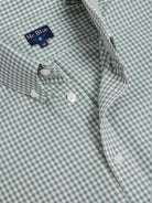 CAMISA ALGODÓN VERDE MANGA LARGA REGULAR FIT MR. AZUL