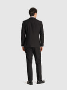 FATO PRETO MANGA COMPRIDA REGULAR FIT MR. BLUE