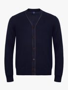 JERSEY DE ALGODÓN AZUL MANGA LARGA REGULAR FIT MR. AZUL