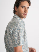 Regular Fit Blue Linen Shirt Mr. Blue