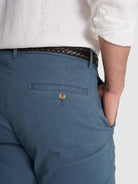 PANTALÓN REGULAR FIT AZUL MARK BELLUCCI