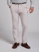 Calça Algodão Cinzentas Regular Fit Mr. Blue