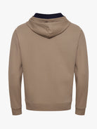 SUDADERA CON CAPUCHA REGULAR FIT BEIGE MR. AZUL
