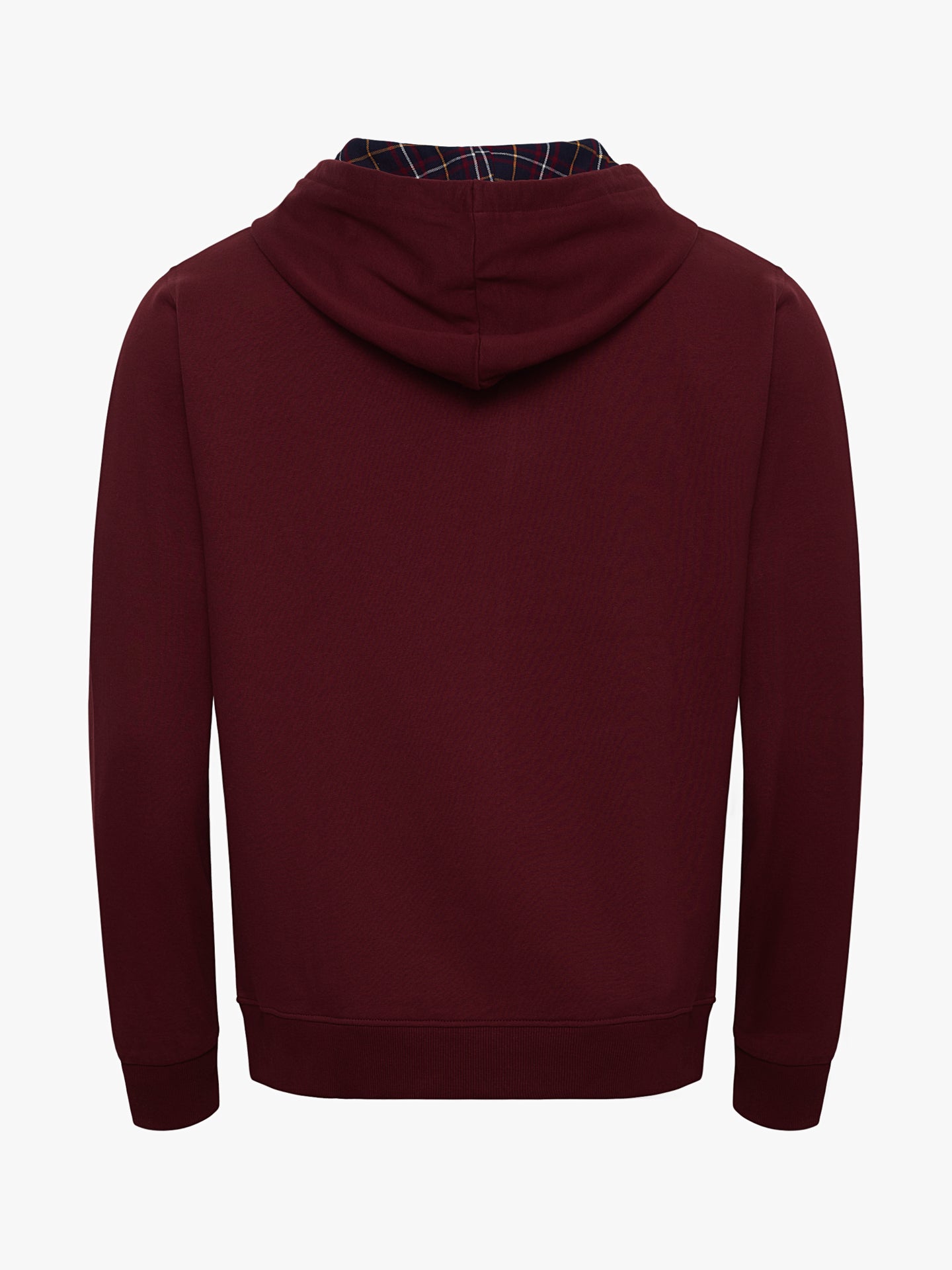SUDADERA BURDEOS CON CAPUCHA REGULAR FIT MR. AZUL