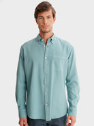 CAMISA MR VERDE REGULAR FIT. AZUL