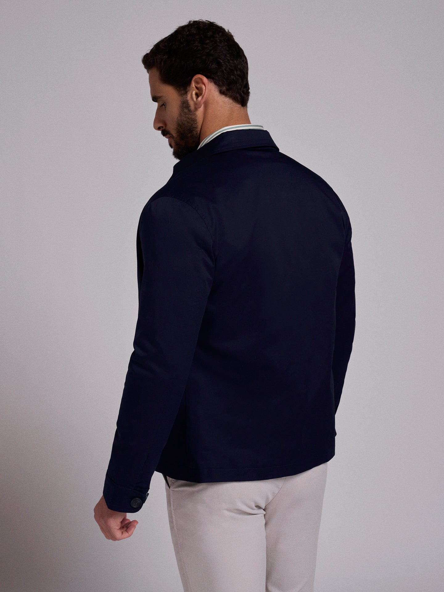 Blusão Azul Regular Fit Mr. Blue