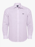 Camisa Slim Fit Linho Branca Mr. Blue