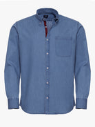 CAMISA MR AZUL REGULAR FIT. AZUL