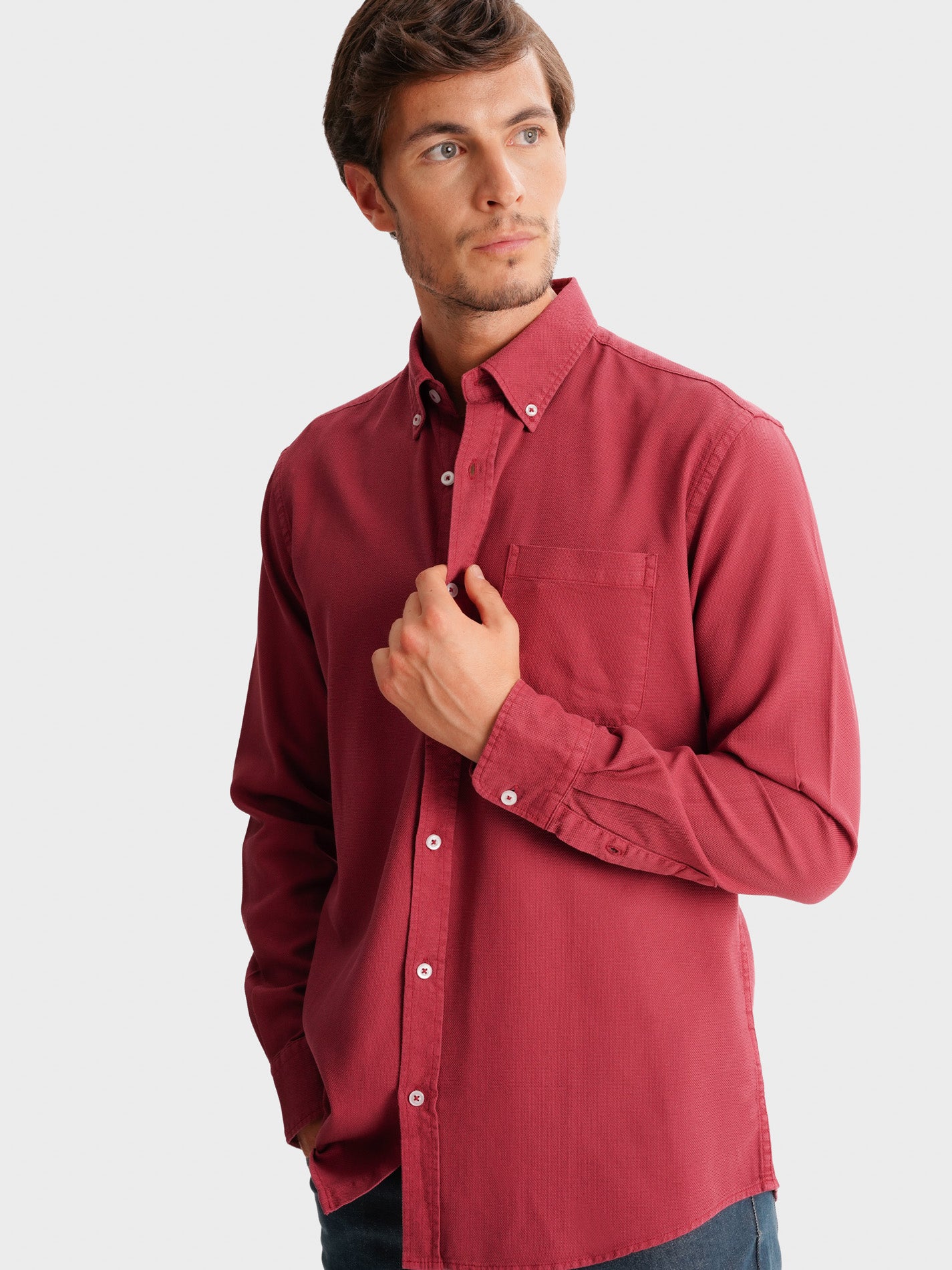CAMISA MR ROJA REGULAR FIT. AZUL