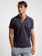 POLO AZUL MANGA CORTA REGULAR FIT MR. AZUL